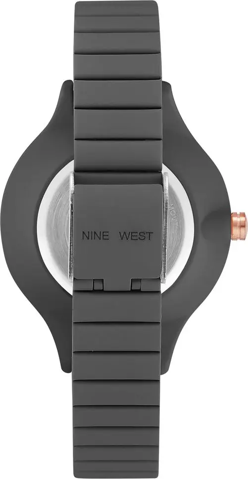 Gray Aluminum Watch Nine West