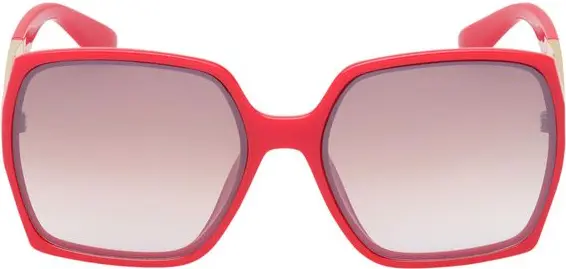 Красные солнечные очки из смолы GUESS