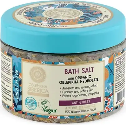 Bath Salt Natura Siberica Oblepikha Anti Stress