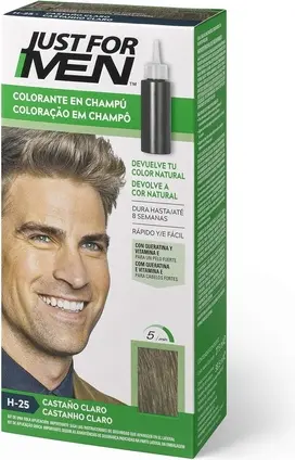 Coloring Shampoo Just For Men H25 Светло-каштановый