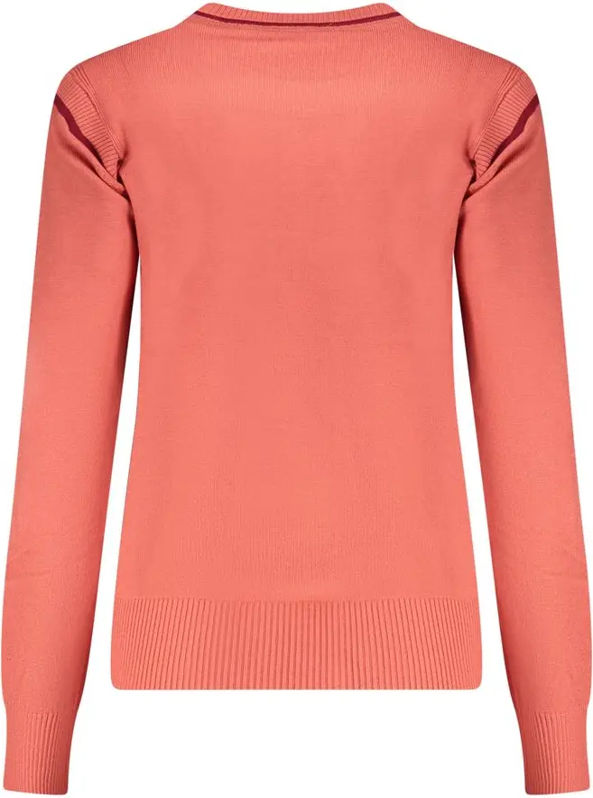 Red Polyester Sweater