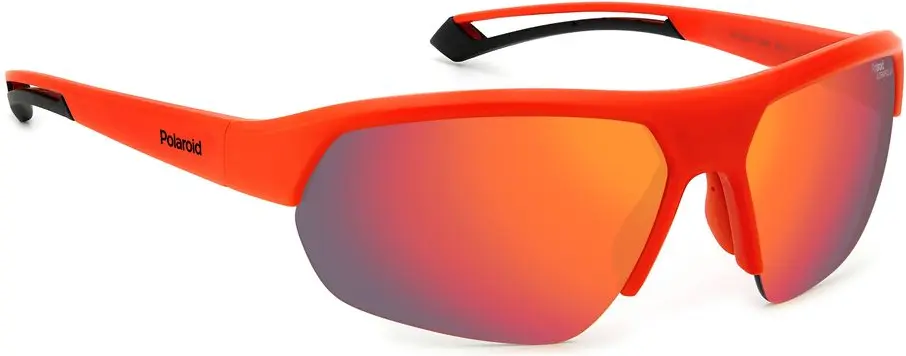 Red Resin Sunglasses Polaroid