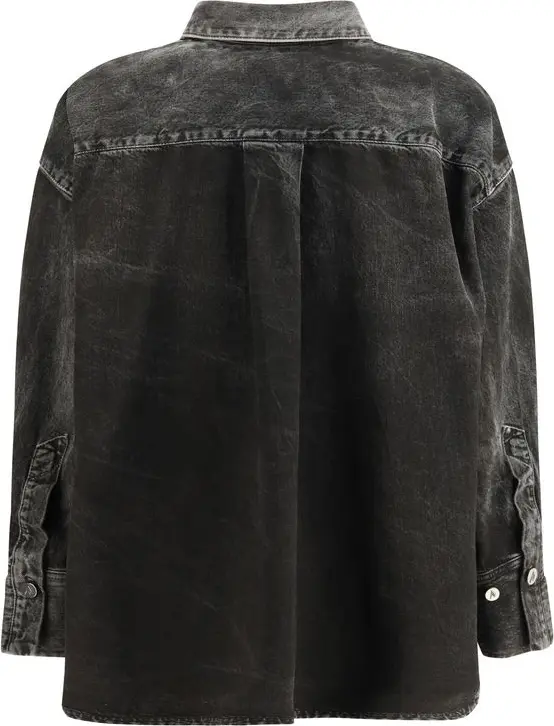 Black Denim Shirt by The Attico