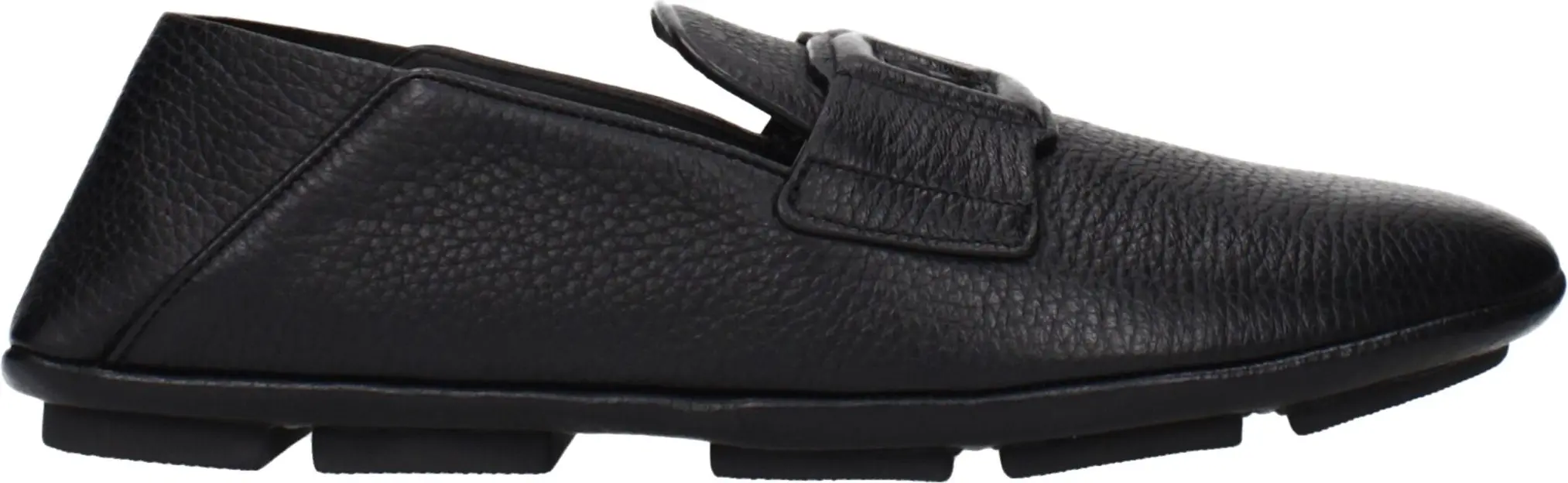Dolce & Gabbana Qora charm Donsiz Slip-On Mokasinlar