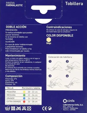 Ankle Support Farmalastic