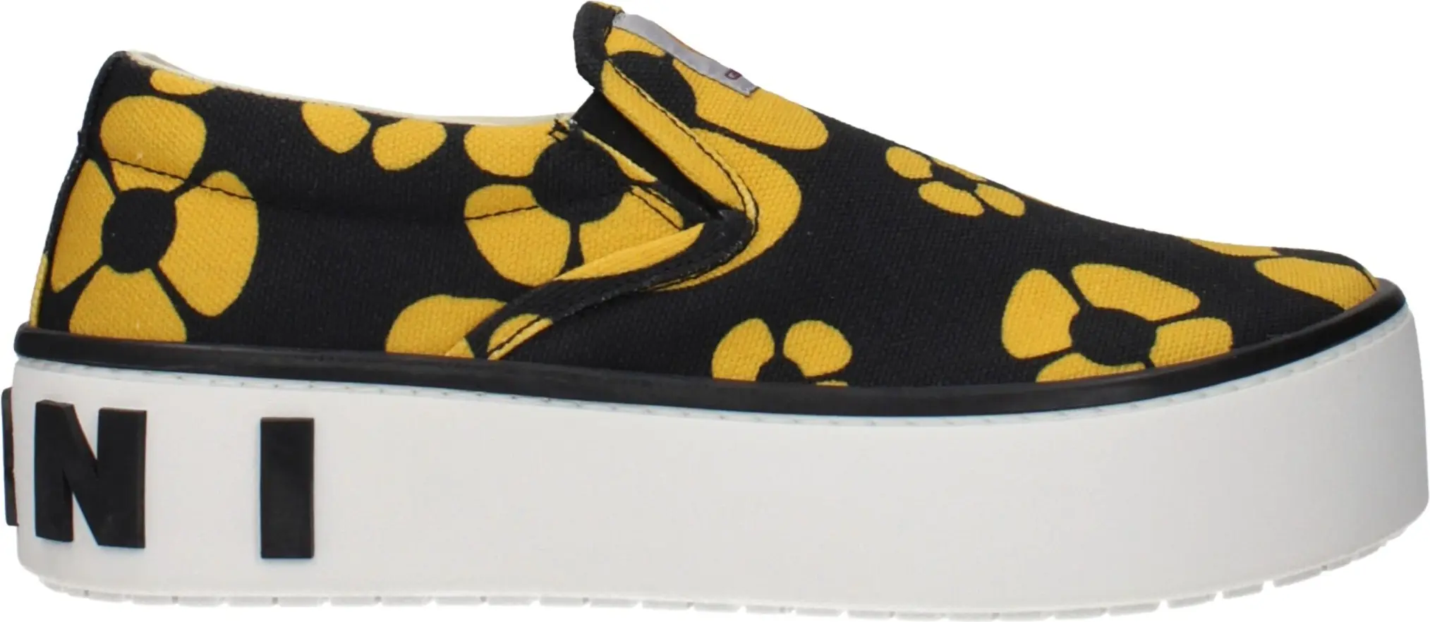 Marni Ko'k Rangli Matodan Tikilgan Slip-On Loaferlar