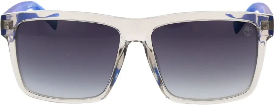 Gray Stainless Steel Sunglasses Timberland
