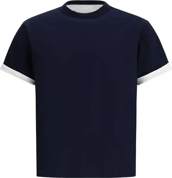 Prada Oq Paxta Futbolka