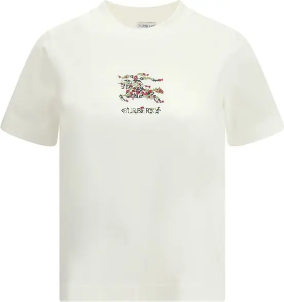 Oq paxta futbolka Burberry