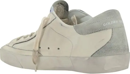 Кроссовки Golden Goose Белая Телячья Кожа Bos Taurus Низкие Кроссовки