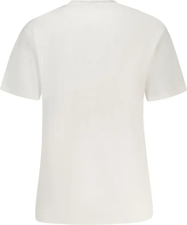 White Cotton T-Shirt Fila