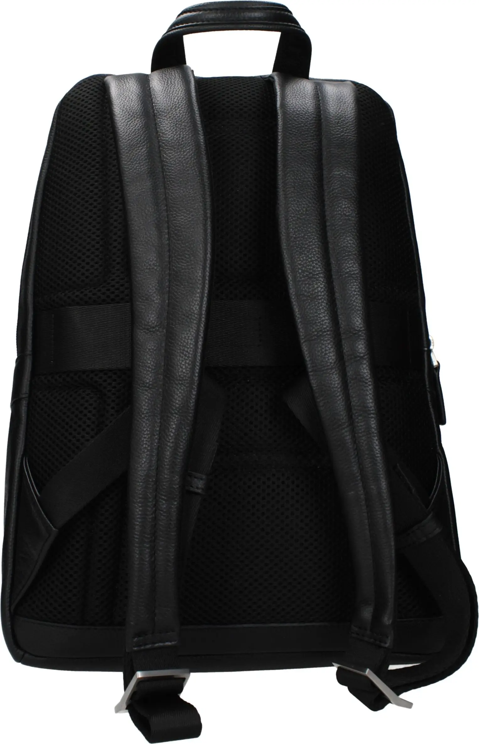 Backpack Piquadro Black Leather