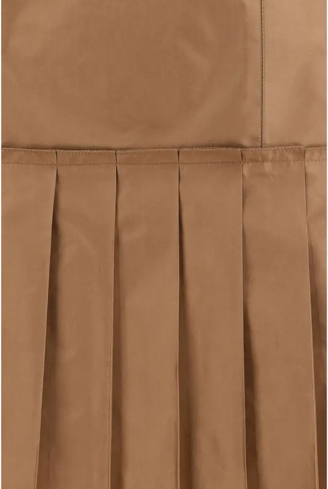 Fendi Jigarrang Ipak Mini yubka