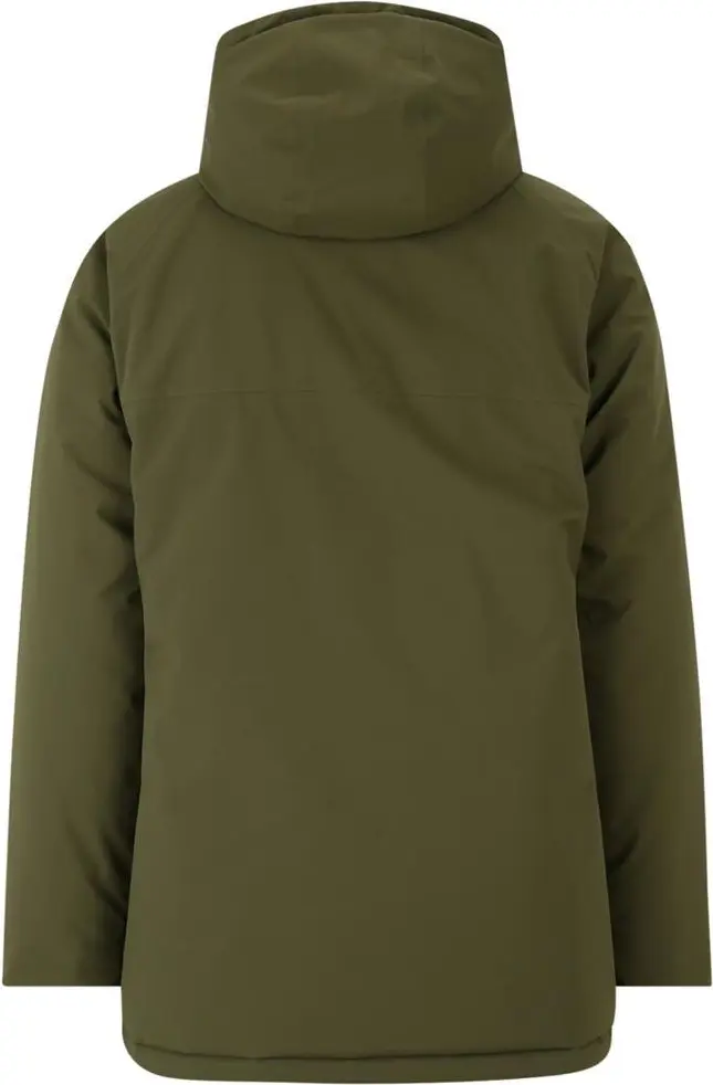 Green Polyester Parka