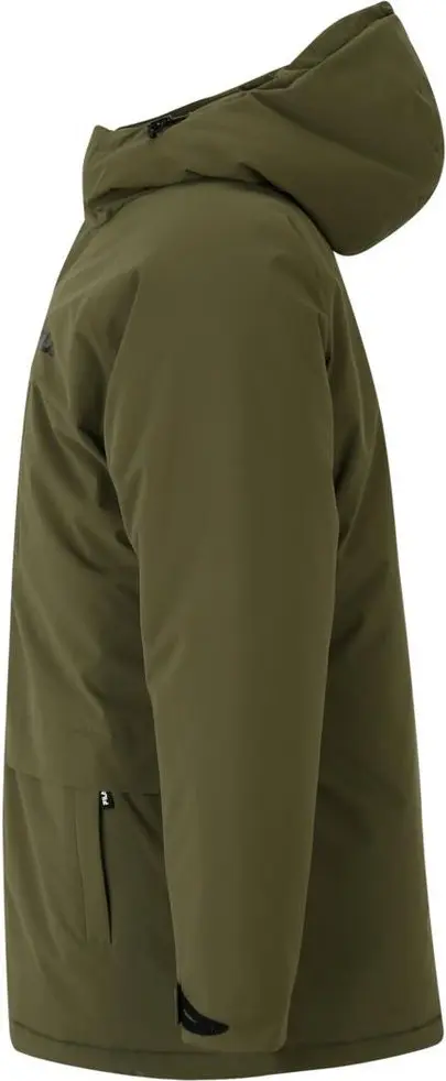 Green Polyester Parka