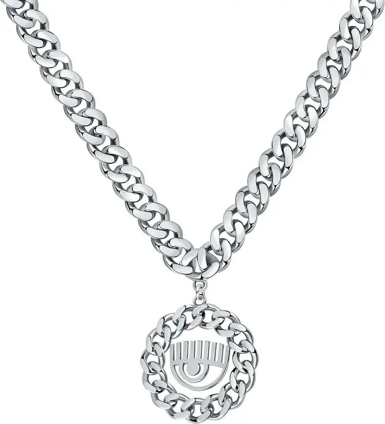 Ожерелье из серой нержавеющей стали Chiara Ferragni Collection