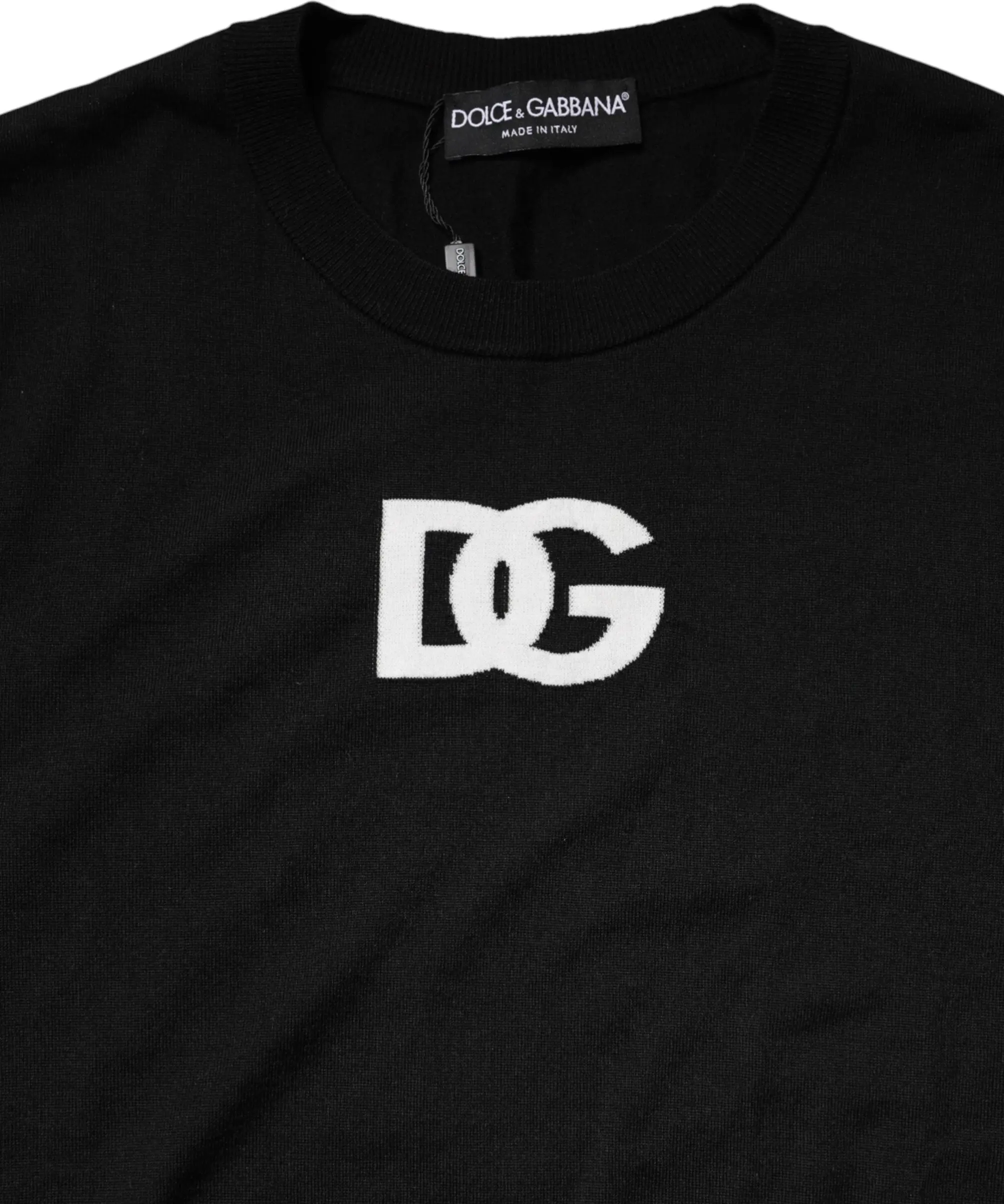 Dolce & Gabbana Crew Neck Pullover Sweater