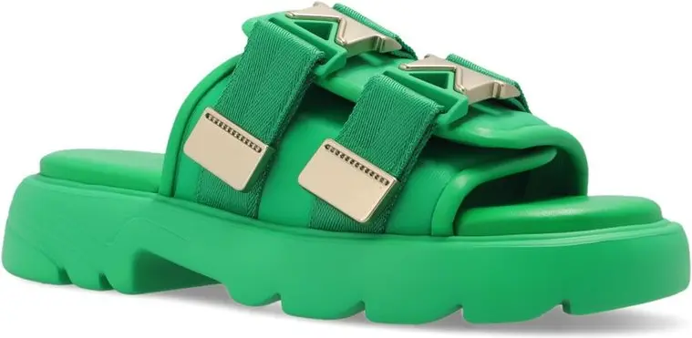 Bicolor Nailonʻdan tayyorlangan Bottega Veneta krossovkasi
