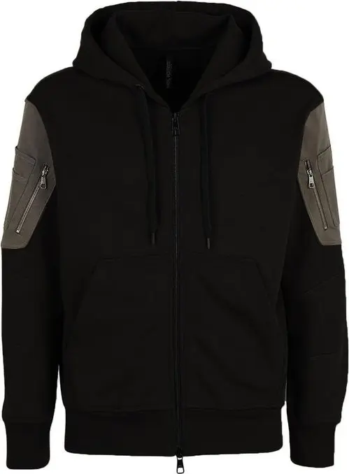 Neil Barrett Black Cotton Sweatshirt