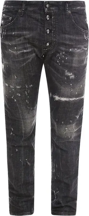 Qora Paxta Jinsi Dsquared2