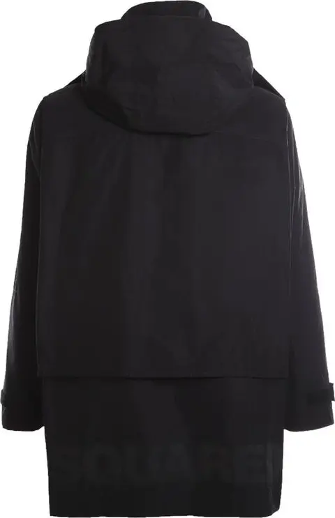 Черная нейлоновая куртка Dsquared2