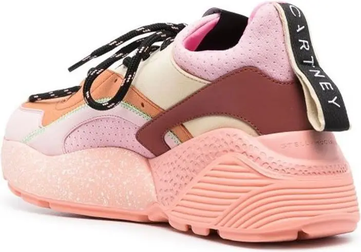 Orange Polyethylene Chunky Sneakers by Stella McCartney