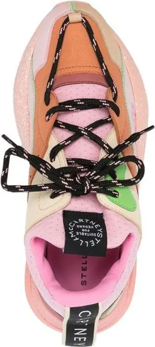 Orange Polyethylene Chunky Sneakers by Stella McCartney