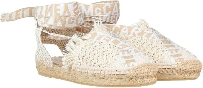 Beige Canvas Espadrilles by Stella McCartney
