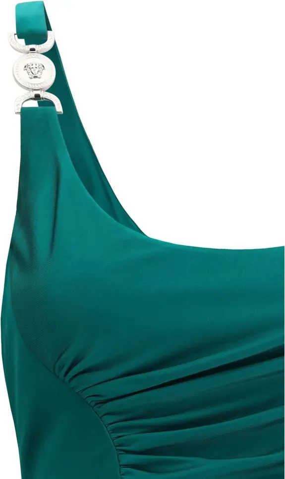 Dress Versace Bicolor Viscose Casual Dress