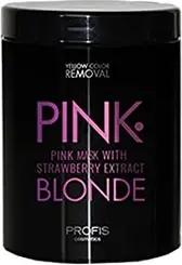PINK BLONDE Розовая маска для окрашивания волос Pink Color Treatment Hair Mask