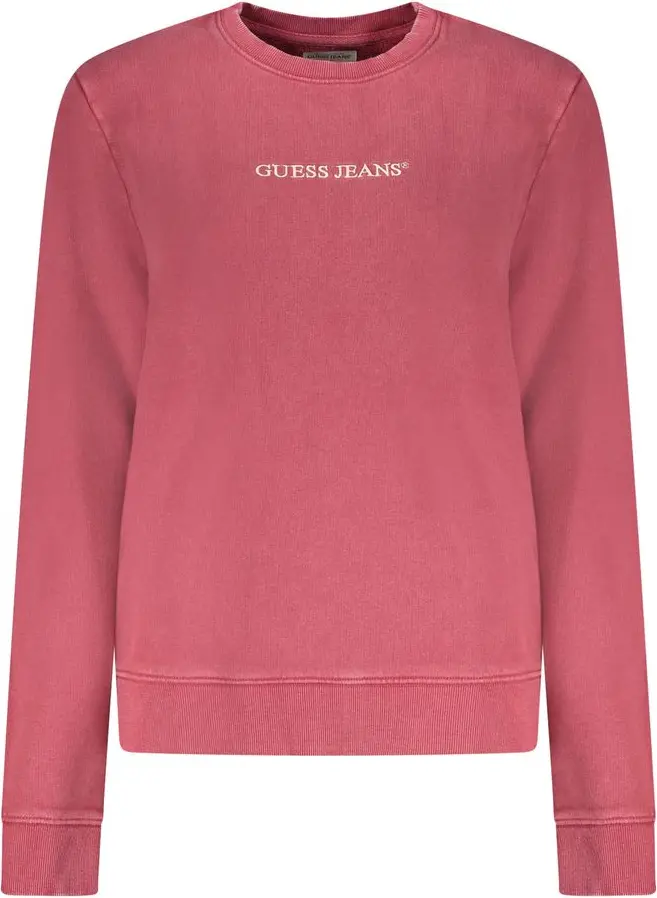 Guess Shoes Red Cotton Women Sweatshirt