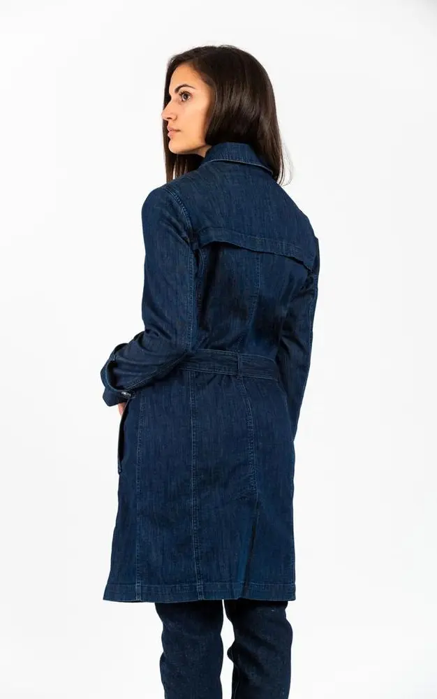 Blue Cotton Denim Jacket