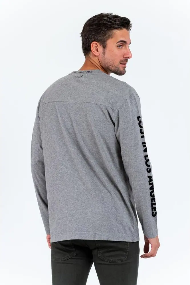 Gas T-shirt paxtali uzun yengli