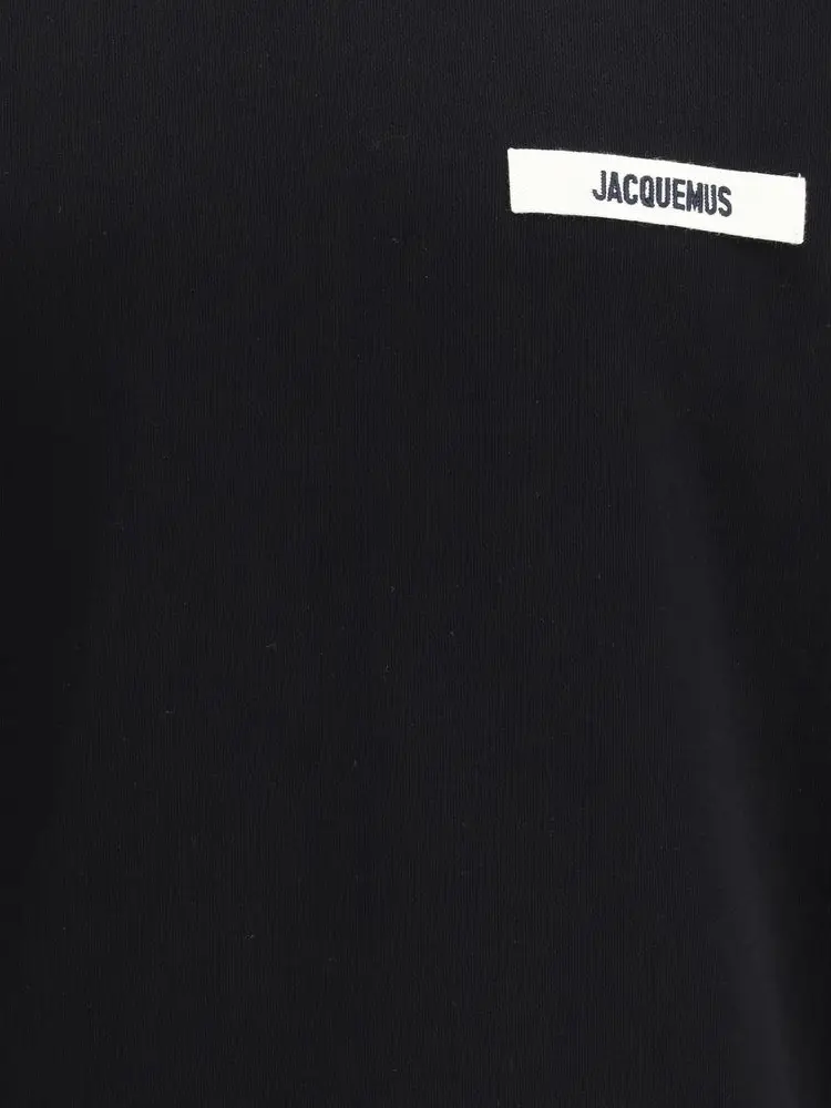 Sweatshirt Jacquemus Black Cotton Sweatshirt