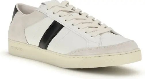 Кроссовки белые из кожи теленка Bos Taurus, модель Low Top
