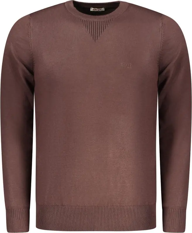 Sweater Rifle Marrone Viscosa