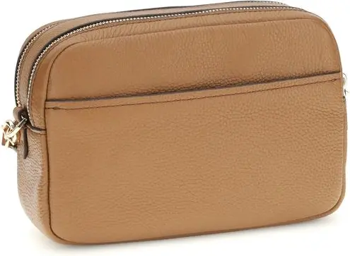 Коричневая сумка через плечо Michael Kors из телячьей кожи Bos Taurus