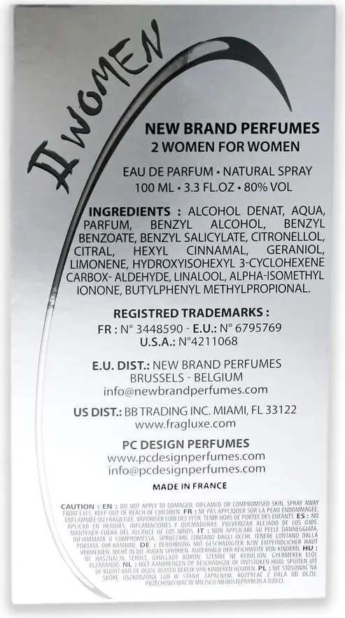 Eau de Parfum New Brand 2 Women
