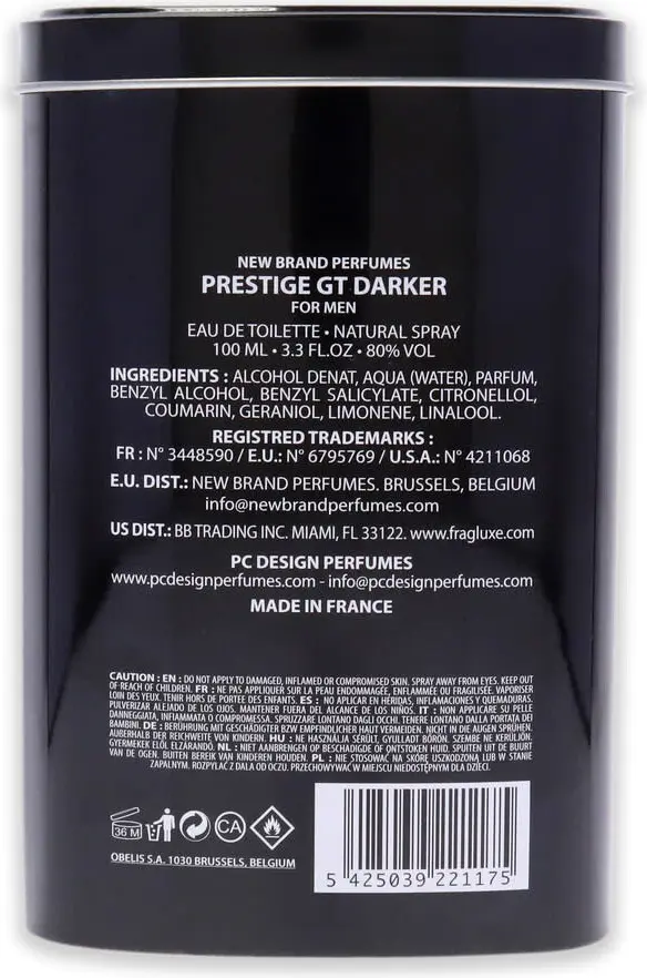 Туалетная вода Prestige GT Darker