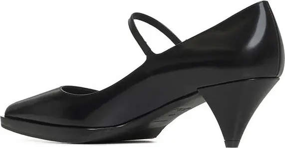 Prada Black Calfskin High Heel Pumps