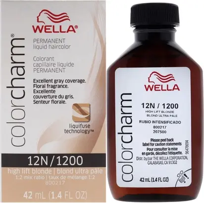 Стойкая жидкая краска для волос Wella High Lift Blonde