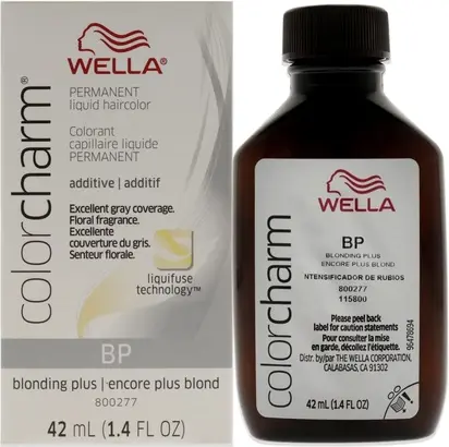 Permanent Liquid Hair Color Wella Bp Blonding Plus