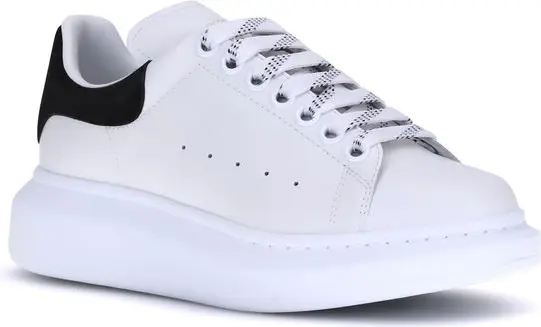 Кроссовки White Calf Leather Bos Taurus Platform Sneakers