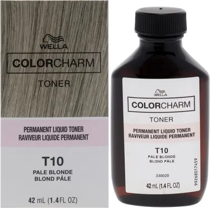 Permanent Liquid Toner Wella Pale Blonde