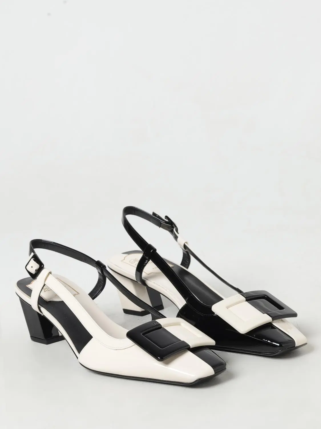 Black Leather Pumps Roger Vivier