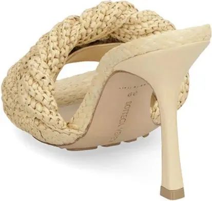 Raffia Mules Bottega Veneta