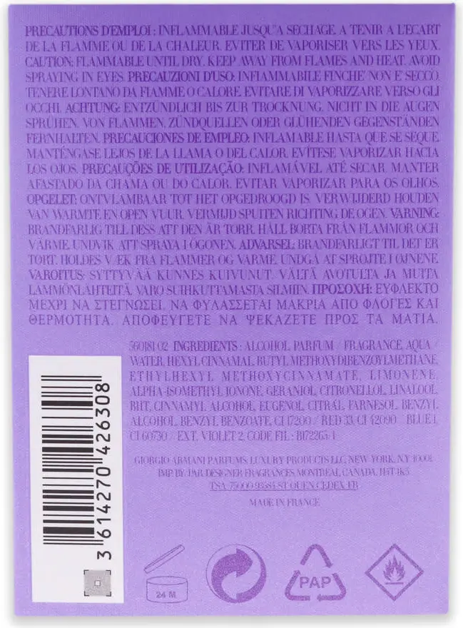Giorgio Armani Diamonds Violet Eau de Parfum
