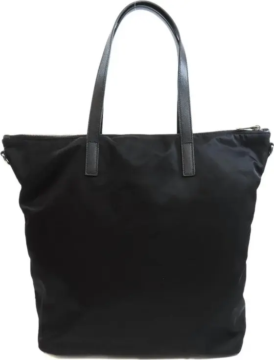 Prada Black Nylon Tote Bag