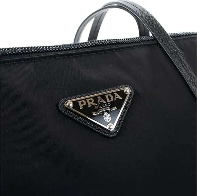 Prada Black Nylon Tote Bag