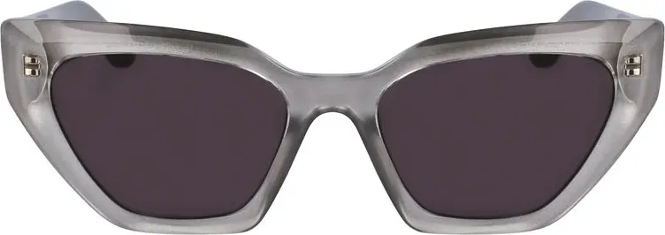 Серые очки Karl Lagerfeld из инжекционного пластика